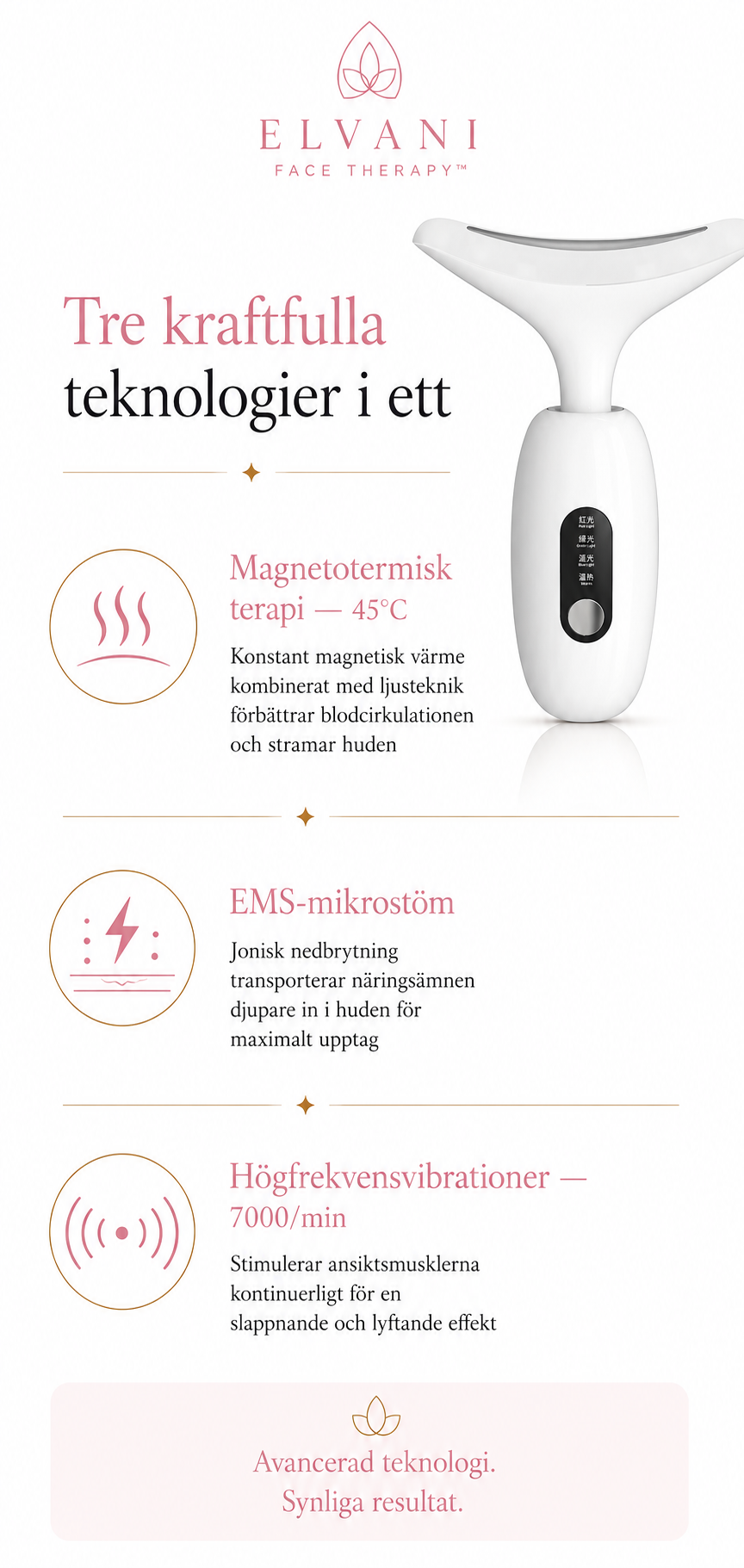 Elvani Face Therapy – Ta din hudvård till nästa nivå