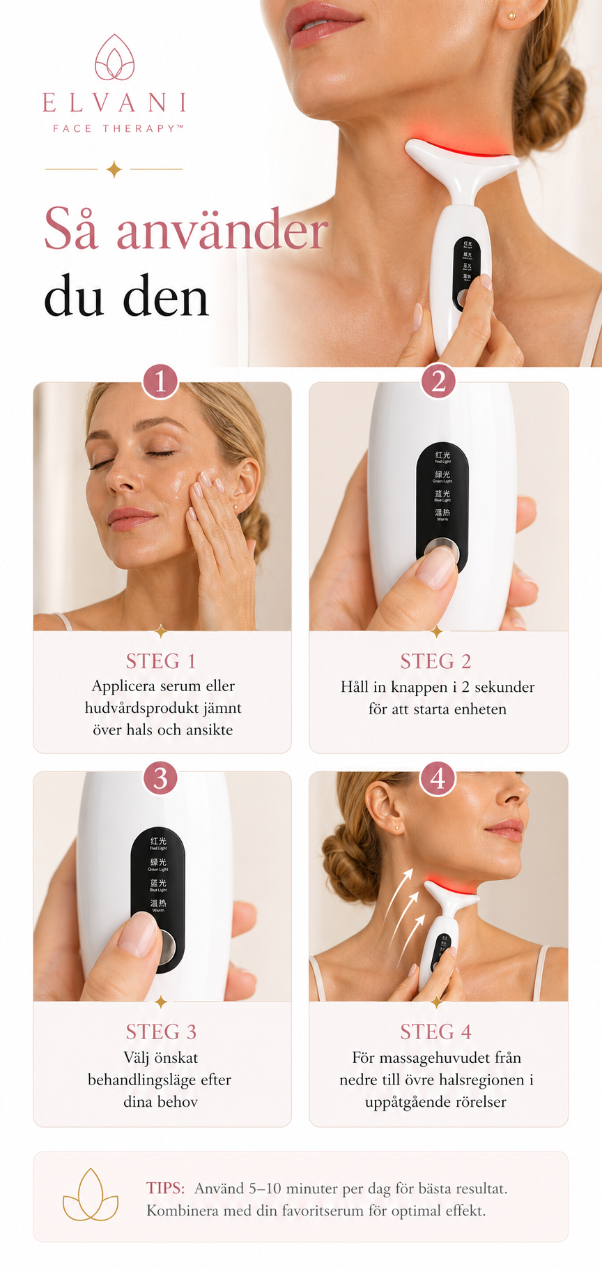 Elvani Face Therapy – Ta din hudvård till nästa nivå