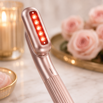 GlowLift Pro — 4-in-1 ansiktswand med rödljus & värme