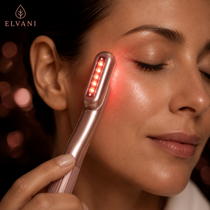 GlowLift Pro — 4-in-1 ansiktswand med rödljus & värme