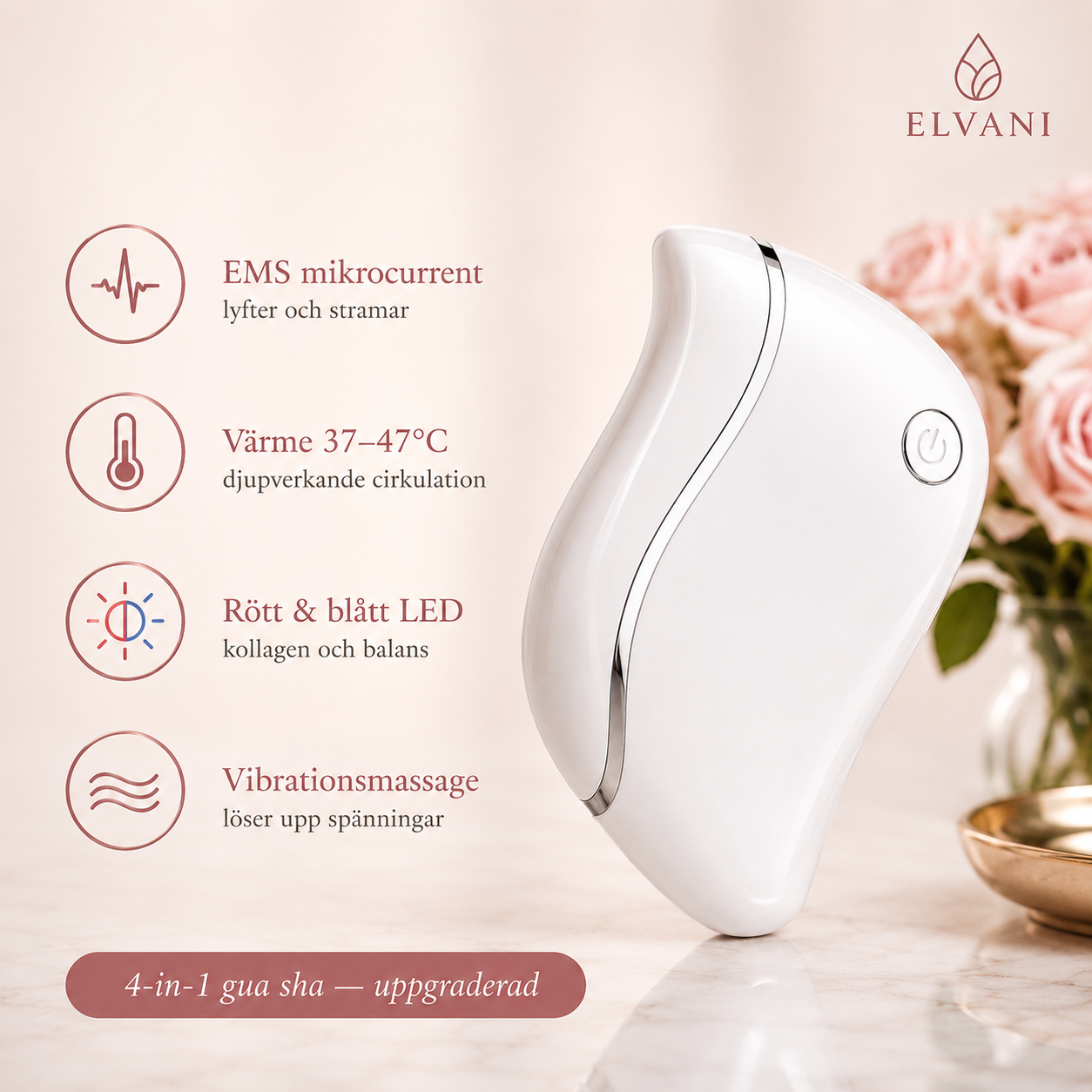 SculptGlow Pro — 4-in-1 Elektrisk Gua Sha