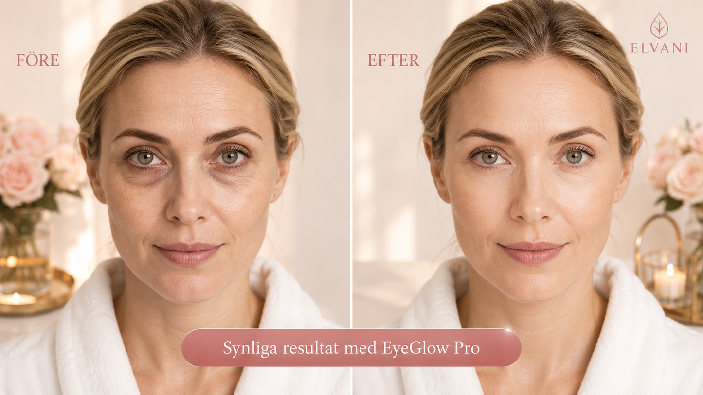 EyeGlow Pro — LED Ögonmask med Rödljus & Infraröd