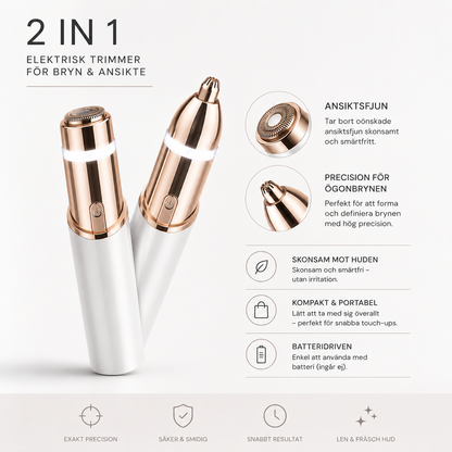 ClearBeauty 2-i-1 – Perfekta Ögonbryn på Sekunder